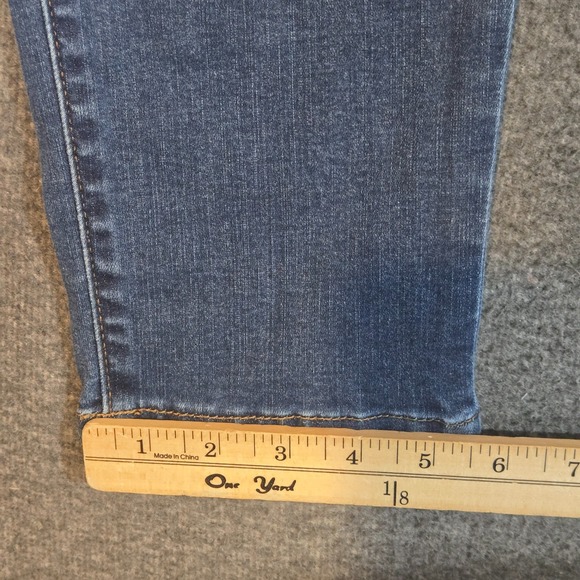 LuLaRoe Simply Comfortable Stretch Jeans Distressed Size 38 38x29 High Rise - Picture 6 of 9